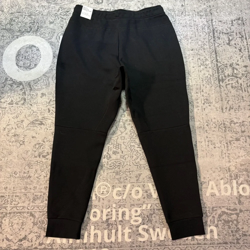 Nike Tech Fleece Joggers Mens Black Slim Fit Sweatpants FB8002-010 NEW